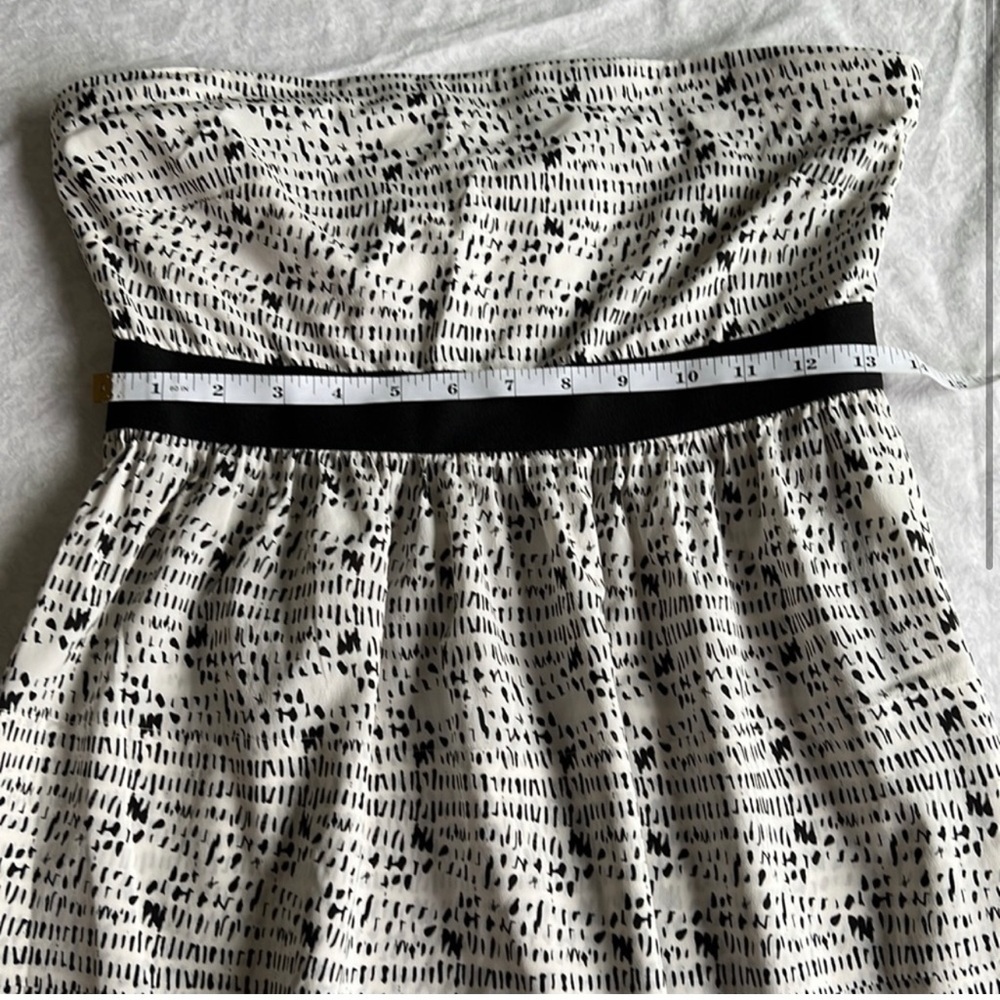 Theory Silk Strapless Mini Dress - Picture 3 of 8